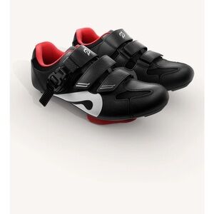 Peloton Black and Red Cycling Shoes NEW IN BOX Size 41